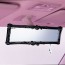 Carmate - Large Size Flat Rear View Miirror Black